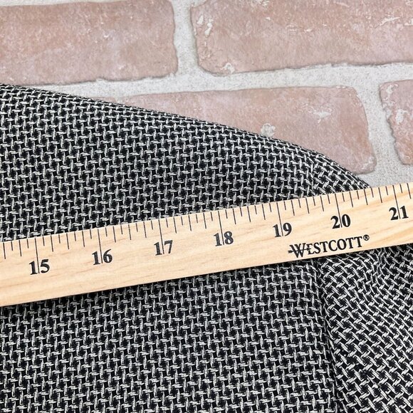 Cruppo Bachrach Blazer Men 42L Black White Check Classic Career Wool Jacket VTG - Picture 6 of 14